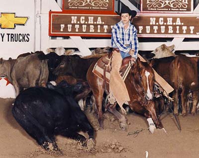 L.A. Waters Quarter Horses - Colonel Freckles